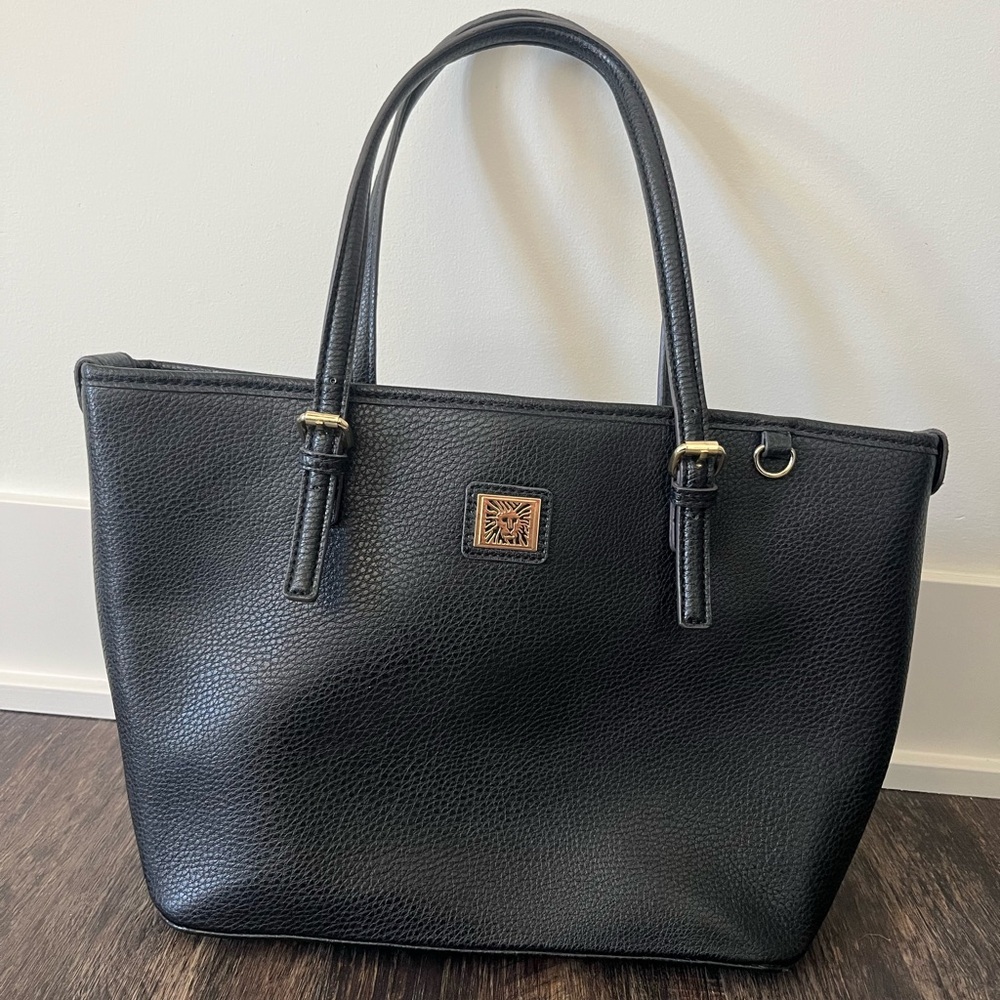 Anne Klein Black Tote